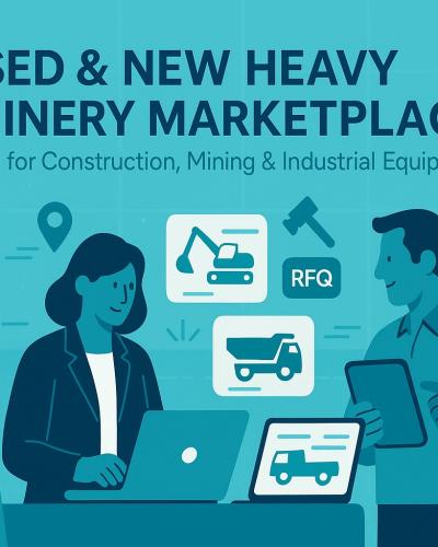 Used and New Heavy Machinery Marketplace