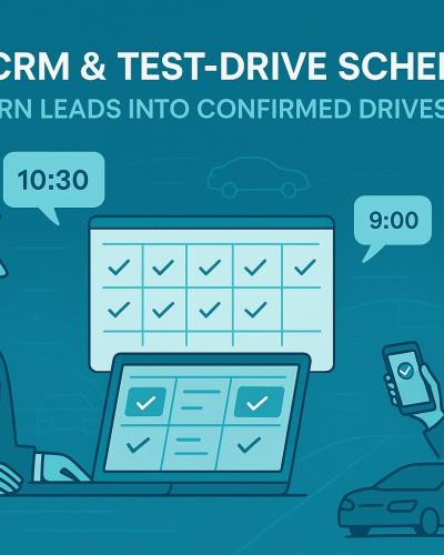 Dealer CRM & Test-Drive Scheduling
